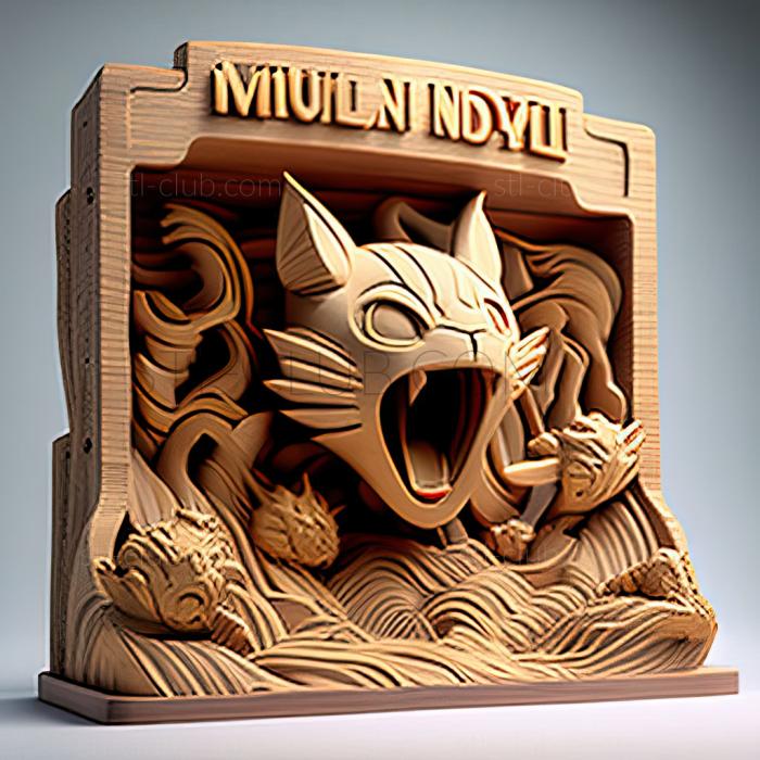 3D model Meowth Rules Lord Nyarths Island (STL)